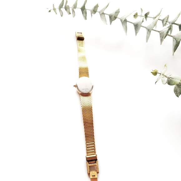 Wittnauer Women's Vintage Gold And Diamond Watch - Picture 3 of 8